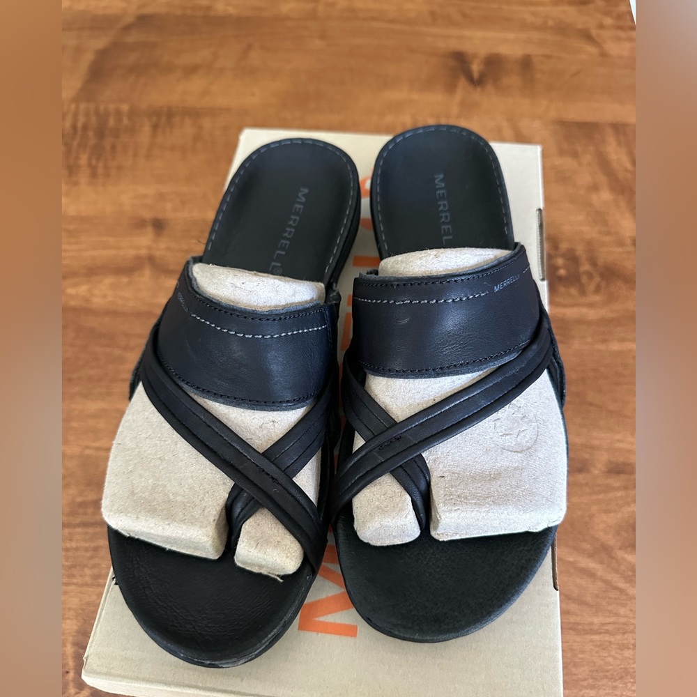 Merrell Mandolin Black Sandals